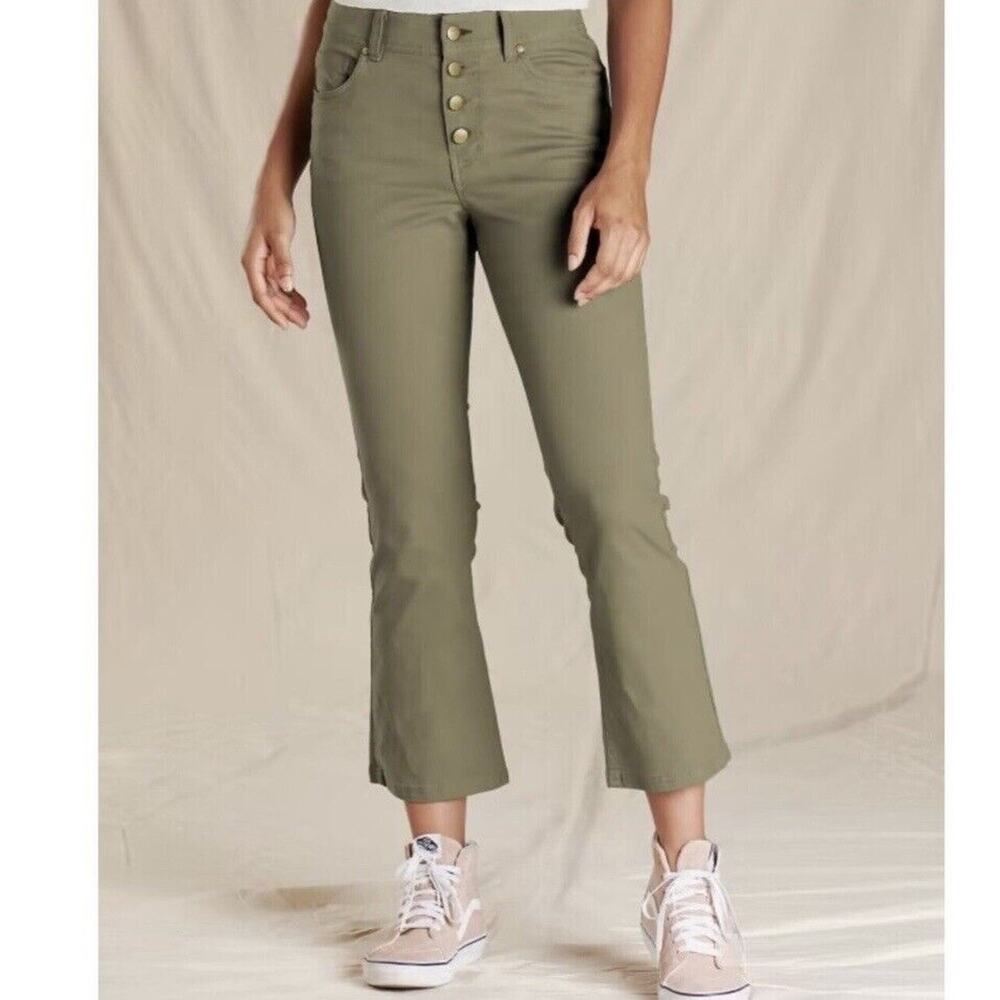 Toad&Co Olive Wide Leg Pants